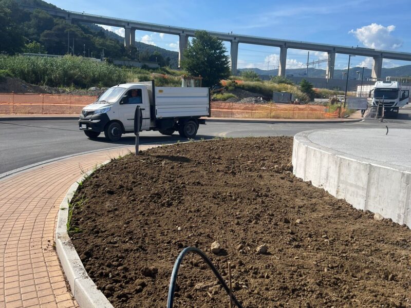 Construction du rond-point sportif d'Andora (3)