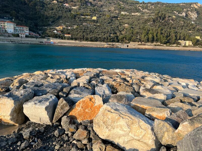 Finale Ligure 2023 : restauration et renforcement de la jetée