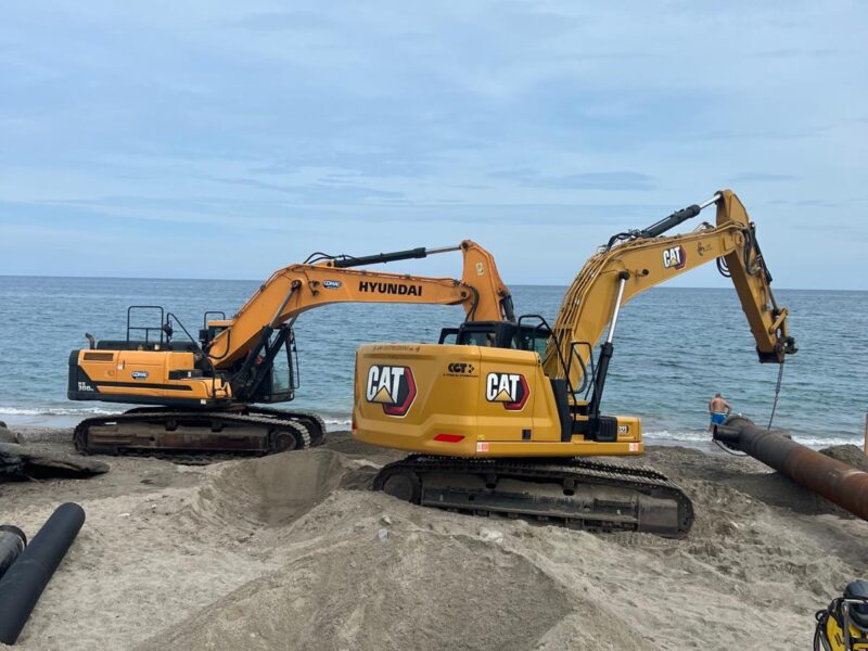 Conduite d'évacuation de la mer Loano Bagni Ondina (4)